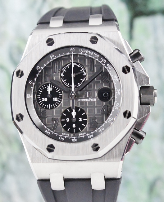 (image for) Like New Audemars Piguet Royal Oak Offshore Grey Theme Chronograph Watch / 26470ST.OO.A104CR.01